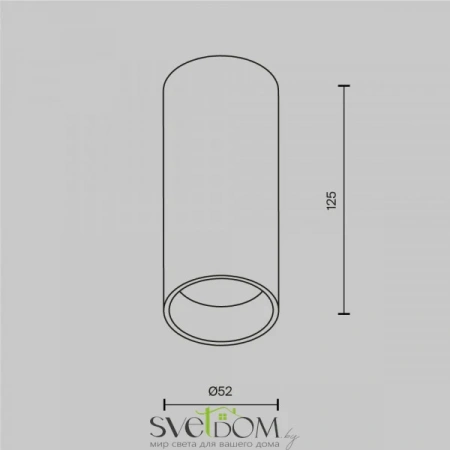 Потолочные светильники Maytoni C056CL-L12W2.7K-W-PT от Магазина Svetdom.by