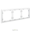 Рамки пластиковые Voltum S70 Белый VLS100302 Voltum VLS100302