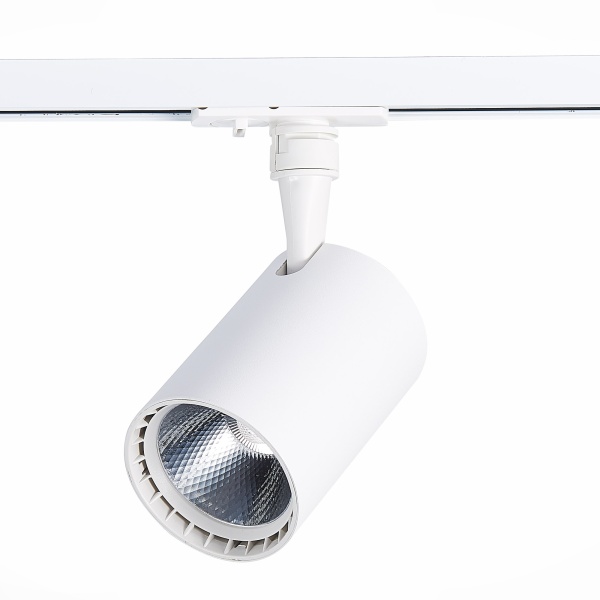 ST351.546.20.36 Св-к трек. Белый LED 1*20W 4000K 1 800Lm Ra?90 36° IP20 L118xW78xH174 100-240V Однофазная трековая система ST LUCE