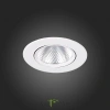 ST211.548.06.24 Св-к встр. Белый LED 1*6W 4000K 480Lm Ra80 24° IP20 D86xH50 220-240V Встраиваемые светильники ST LUCE