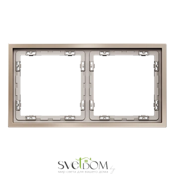 Рамки металлические Voltum S70 METAL Платина VLSM120210 Voltum VLSM120210