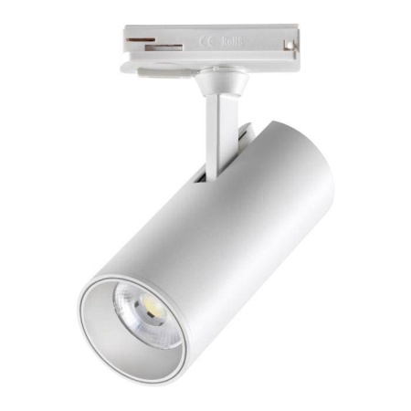 359156 PORT NT23 091 белый Светильник трековый однофазный двухжильный IP20 LED 24W 220V 4000К 2300Лм SELENE NOVOTECH