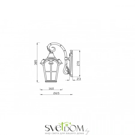 Настенные светильники O413WL-01BZ Maytoni | Svetdom.by