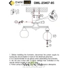 Люстра потолочная Omnilux  OML-25407-05 Omnilux