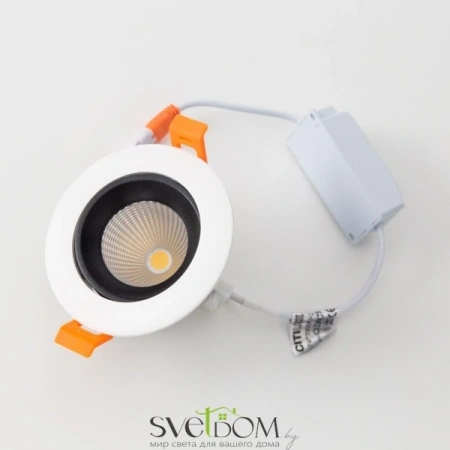 Citilux Альфа CLD001NW4 LED Встраиваемый светильник Белый Чёрный CITILUX