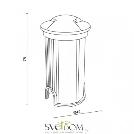 Встраиваемые светильники Maytoni O044DL-L1S3K1 от Магазина Svetdom.by