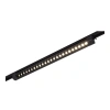 ST367.446.20.2 Св-к трек. Черный LED 1*20W 4000K 1 750Lm Ra90 24 IP20 L686xW49xH54 170-240VV Однофазная трековая система ST LUCE