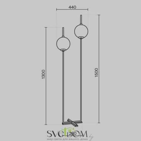 Z020FL-L12BS3K Maytoni