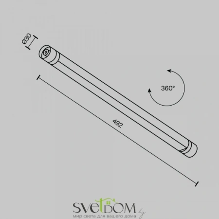 Светильники Maytoni C147CL-L500-12W3K-B от Магазина Svetdom.by