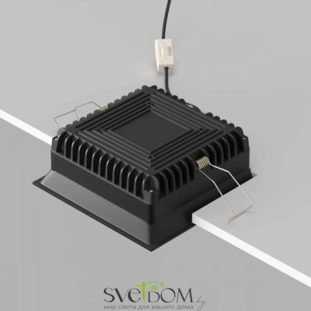 Встраиваемые светильники Maytoni DL056-18W3-4-6K-B от Магазина Svetdom.by