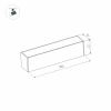 Светильник MAG-FLAT-45-L405-12W Day4000 (BK, 100 deg, 24V) Arlight 026951 Arlight