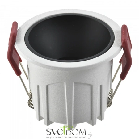 ST757.438.10R Св-к встр. Белый LED 1*10W 60° IP20 D65xH52 85-265V В комплекте Встраиваемые светильники ST LUCE