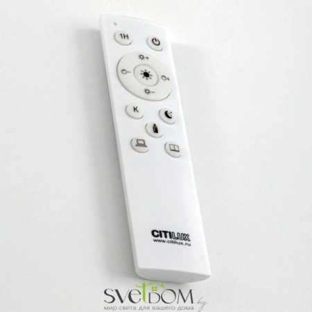 Citilux SOLO CL804060 LED Торшер с пультом Белый CITILUX