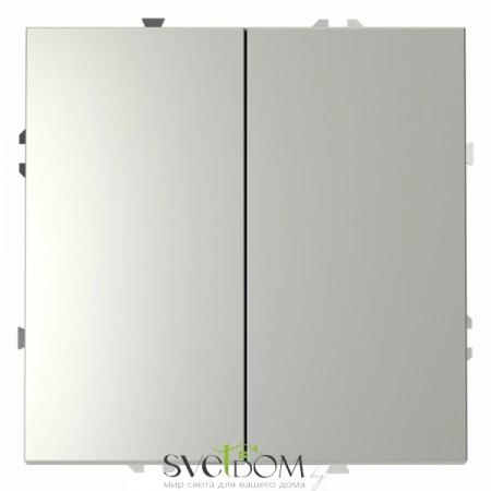 Проходной переключатель двухклавишный Voltum S70 VLS020305  VLS020305 Voltum