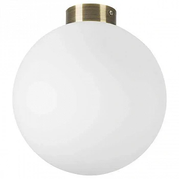 Lightstar 812031 Люстра GLOBO 1х40W E14 antique bronze/white