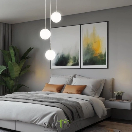 Citilux Томми CL102034 Подвесной светильник Матовый Хром CITILUX