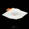 ST203.508.01 Св-к встр. Белый GU10 1*50W  L95xW95xH25 220V Без ламп Встраиваемые светильники ST LUCE