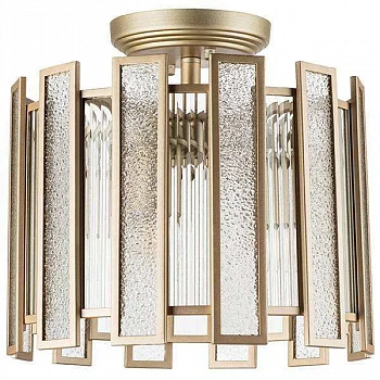 Lightstar 712042 Люстра AGAVE 3х40W E27 ШАМПАНЬ/ПРОЗРАЧНЫЙ