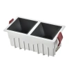 ST757.448.20 Св-к встр. Белый LED 2*10W 60° IP20 L65xW126xH52 85-265V В комплекте Встраиваемые светильники ST LUCE