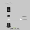Встраиваемый светильник Technical DL120-10W-4K-TRS-B Maytoni