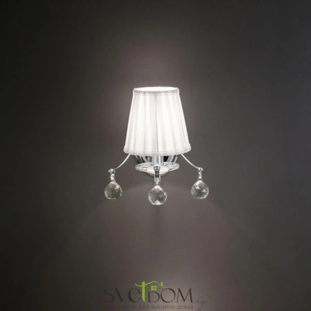 Citilux Шелли CL438311 Бра с абажуром Хром CITILUX