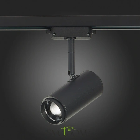 ST600.446.12 Св-к трек. Zoom Черный LED 1*12W 4000K 1 200Lm Ra>80 15-60° IP20 L137xW59xH179 170-240V Однофазная трековая система ST LUCE