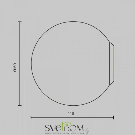 Настенные светильники MOD321WL-01W2 Maytoni | Svetdom.by