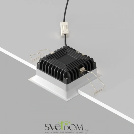 Встраиваемые светильники Maytoni DL056-12W3-4-6K-W от Магазина Svetdom.by