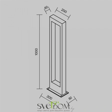 Ландшафтный светильник Outdoor O425FL-L10GF Maytoni