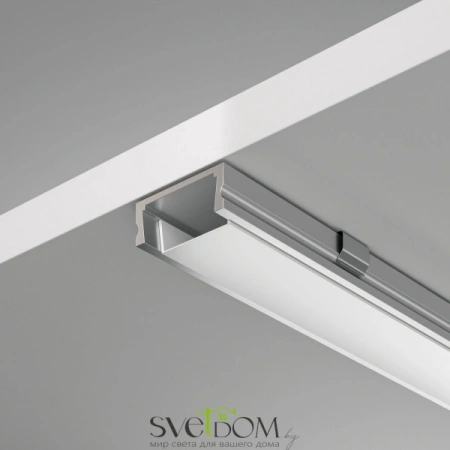 Алюминиевый  профиль накладной 15x6 ALM001S-2M