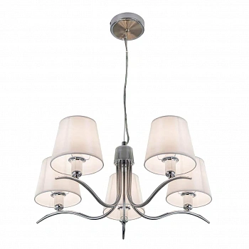 CITILUX CL439151 Эмма Хром+Белый Св-к Люстра