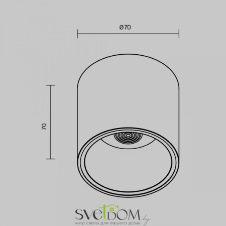 Потолочные светильники Maytoni C064CL-L12W4K от Магазина Svetdom.by