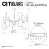 Люстра на штанге Citilux TENDY CL244151 CITILUX