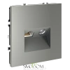 Розетка TV+RJ Voltum S70 Сталь VLS060705 Voltum VLS060705