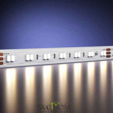 Светодиодная лента Ultra 24В 2835 19,2Вт/м 5м 2700-6000K IP 20 201124