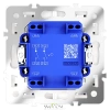 Выключатель двухклавишный Voltum S70 VLS020103  Voltum VLS020103