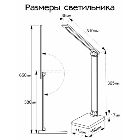 Настольная лампа Citilux Ньютон CL803081 CITILUX