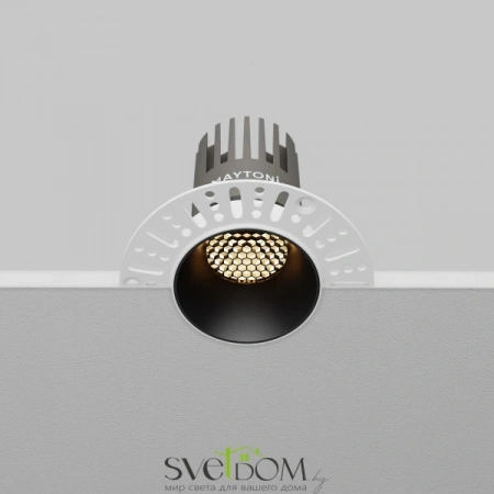 Встраиваемые светильники Maytoni DL124-10W-3K-TRS-B от Магазина Svetdom.by