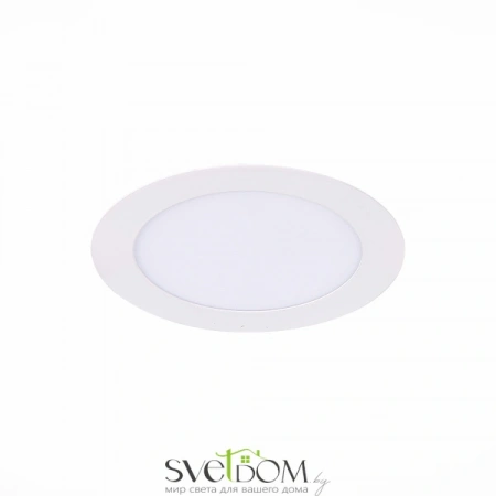 ST210.538.08 Св-к встр. Белый LED 1*8W 3000K 640Lm Ra80 110° IP20 D120xH30 220-240V Встраиваемые светильники ST LUCE