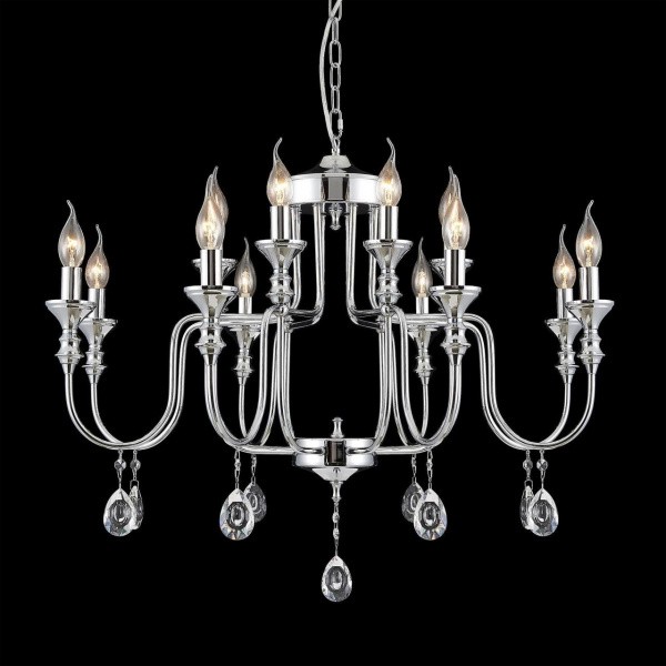 Citilux Рига CL437221 Люстра подвесная Хром