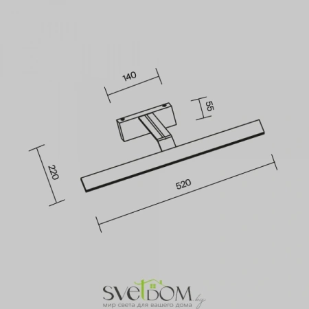 Подсветки MIR010WL-L12B4K Maytoni | Svetdom.by