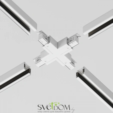 Коннектор Х-образный Trinity белый TRA005CX-31W TRA005CX-31W Maytoni