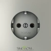 Розетки электрические с заземлением Voltum S70 VLS040105  Voltum VLS040105