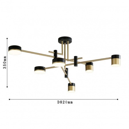 Люстры потолочные4013-6P Favourite | Svetdom.by