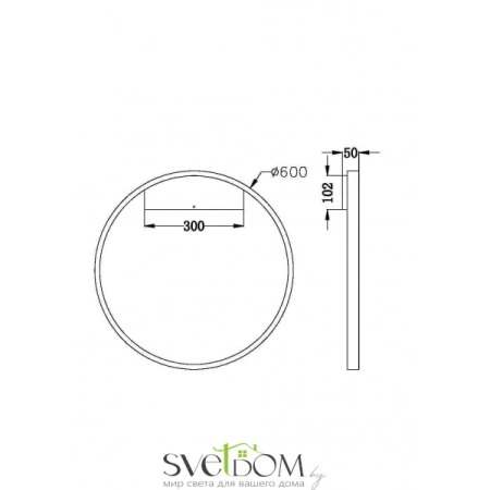Настенный светильник (бра) Maytoni MOD058WL-L35W3K Maytoni