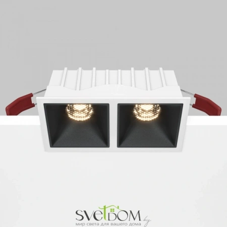 Встраиваемые светильники Maytoni DL043-02-10W3K-D-SQ-WB от Магазина Svetdom.by