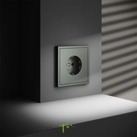 Розетки электрические с заземлением Voltum S70 VLS040106  Voltum