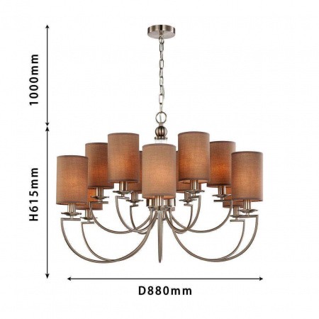 Люстры подвесные2934-12P Favourite | Svetdom.by