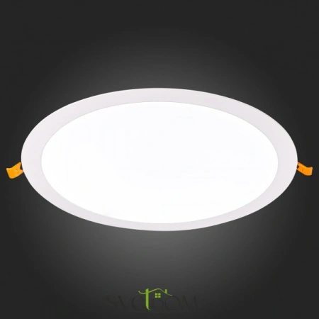 ST209.548.24 Св-к встр. Белый LED 1*24W 4000K 1 848Lm Ra80 110° IP20 D300xH8 90-265V Встраиваемые светильники ST LUCE
