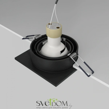 Встраиваемые светильники Maytoni DL024-2-01B от Магазина Svetdom.by